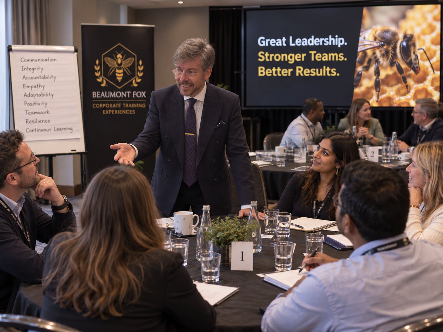 Beaumont Fox leadership experience